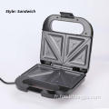 750W Logo personnalisé Plaque de forme Waffle Maker Machine Cookie Maker